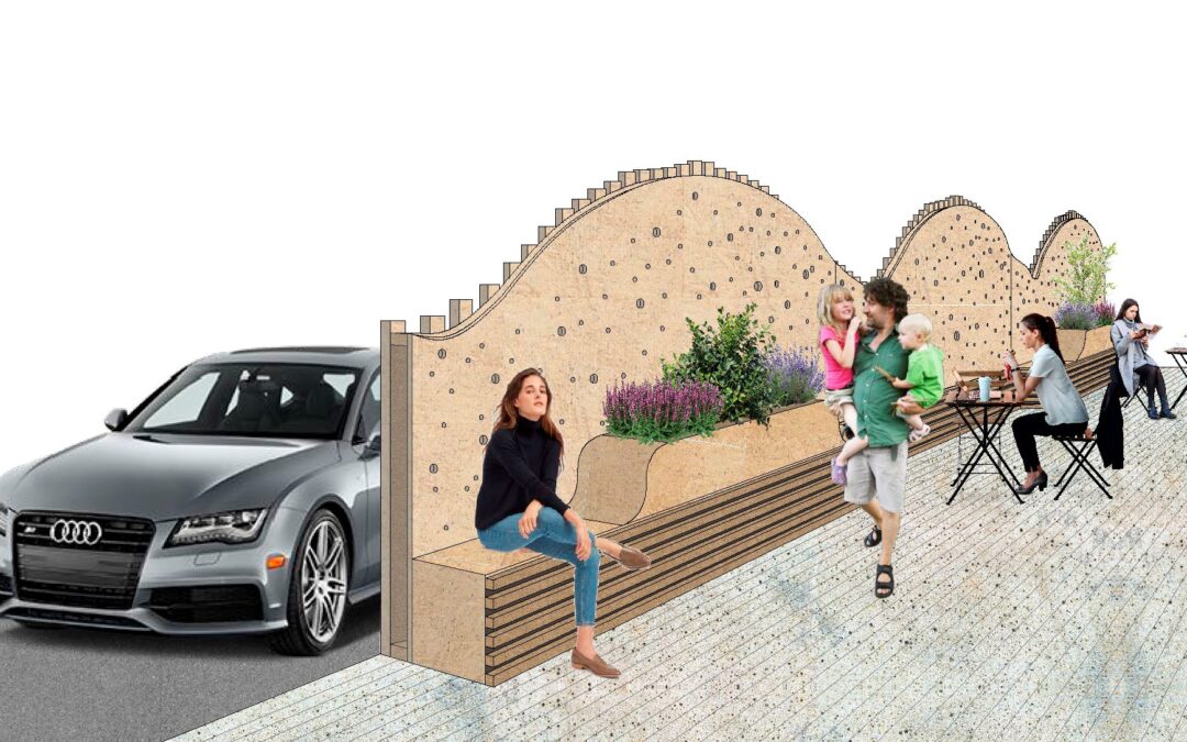 Future tech will clean air and reduce noise for Madrid’s outdoor drinking and eating spaces